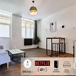 Апартаменты Ng Prestige - Lille I Winoc - T2 - Netflix - Wifi - Cuisine - Parking Gratuit Туркуэн