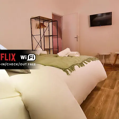 Ng Suitehome: With Netflix & Free Parking * Tourcoing