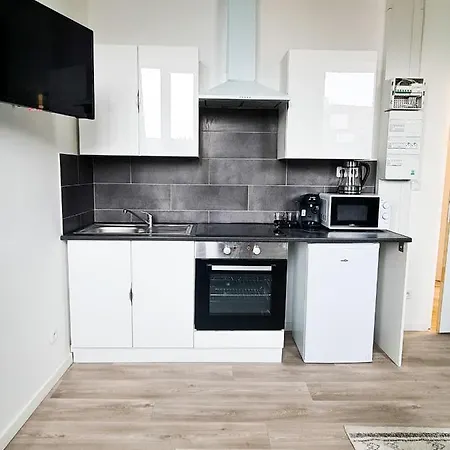 Ng Prestige - Lille I Winoc - T2 - Netflix - Wifi - Cuisine - Parking Gratuit Apartamento