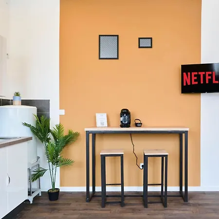 Ng Prestige - Lille I Winoc - T2 - Netflix - Wifi - Cuisine - Parking Gratuit Apartamento