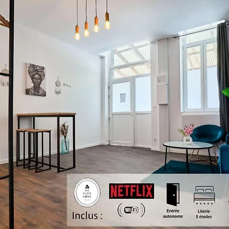 Ng Prestige - Lille I Winoc - T2 - Netflix - Wifi - Cuisine - Parking Gratuit Tourcoing